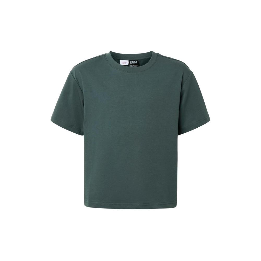 Urban Classics - Regular Boxy Tshirt Enfant - Vert foncé